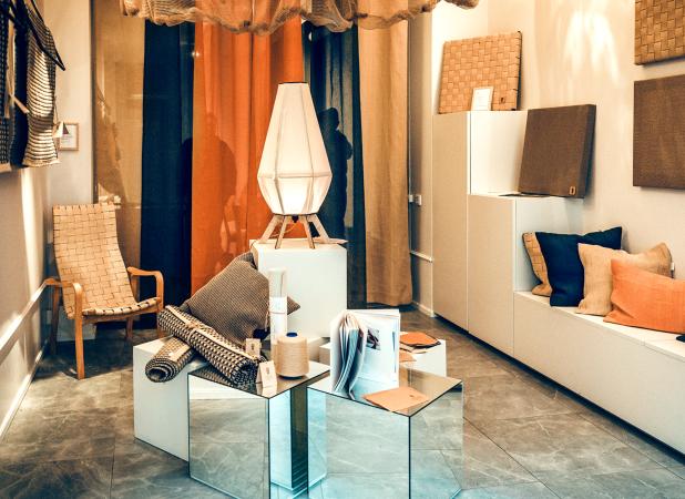 Fabric Forest showroom ©Johanna Fond Fabric Forest showroom på Timmermansgatan i Stockholm ©Johanna Fond