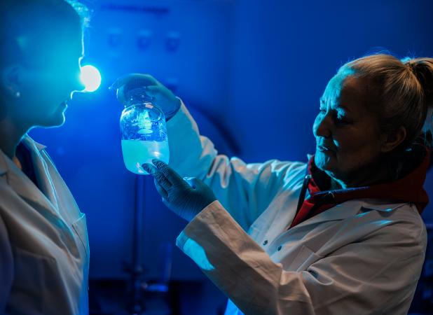 1236 x900 Professor Kristiina Oksman och hennes forskningsgrupp vid Luleå tekniska universitet , har hittat en lösning på problemet, ett nanofiberbaserat plåster.