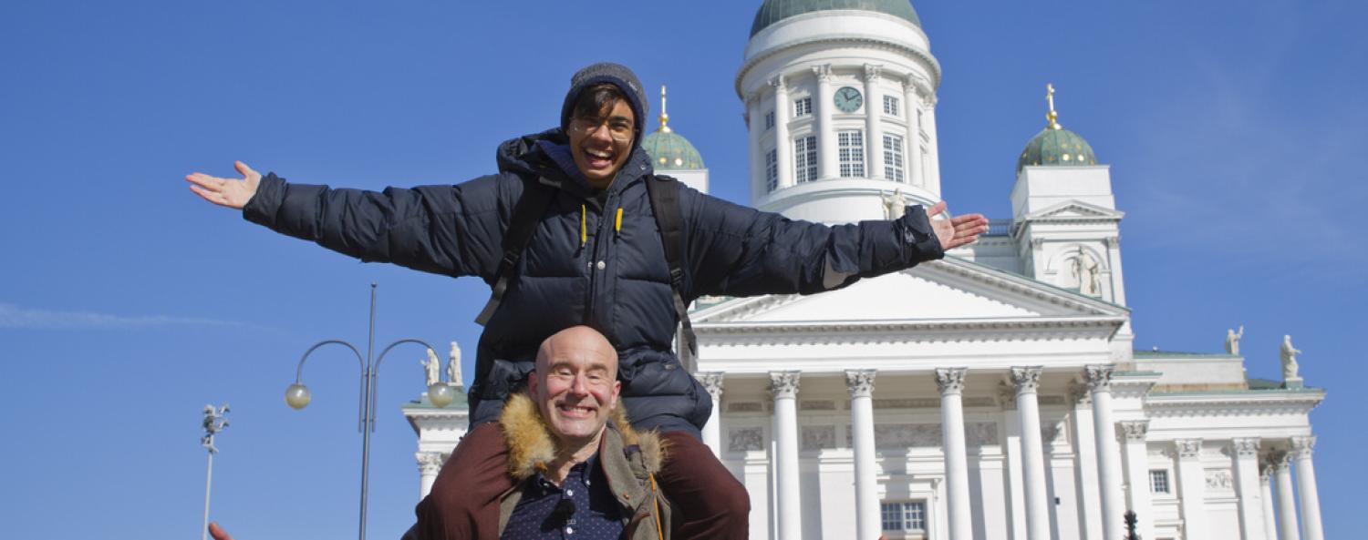 2paResa.jpg Bild på Mark Levengood och William Spetz.