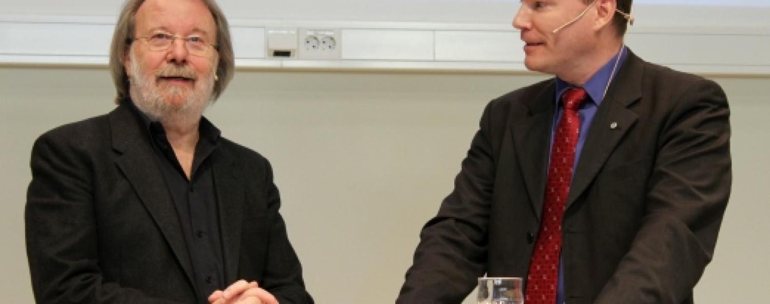 Bild på Benny Andersson och Jan Berg.