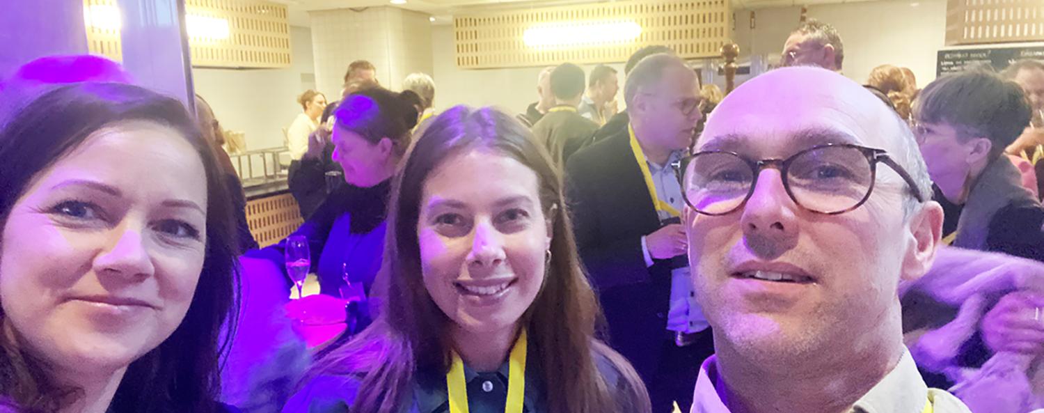 bucht_SIR_liten Anna Mård VD Skellefteå Science City, Josefin Lundberg COO Skellefteå Science City och Henrik Bucht VD Piteå Science Park