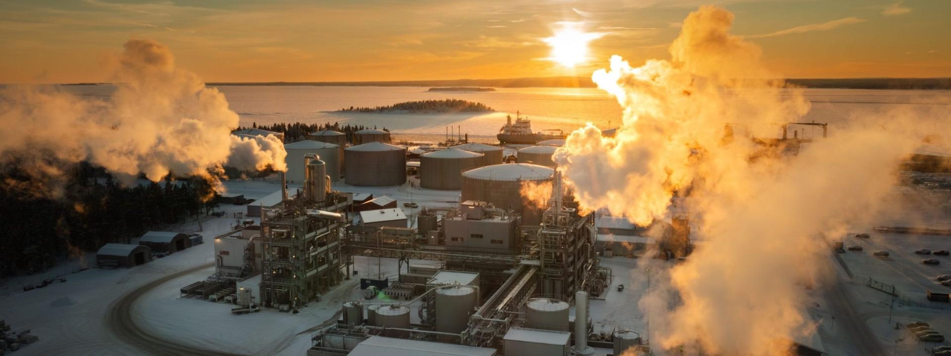 Piteå hamn är belägen på Haraholmen i Piteå.