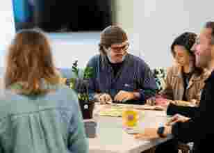 Go Business affärscoacher i innovationsmiljön på Piteå Science Park.