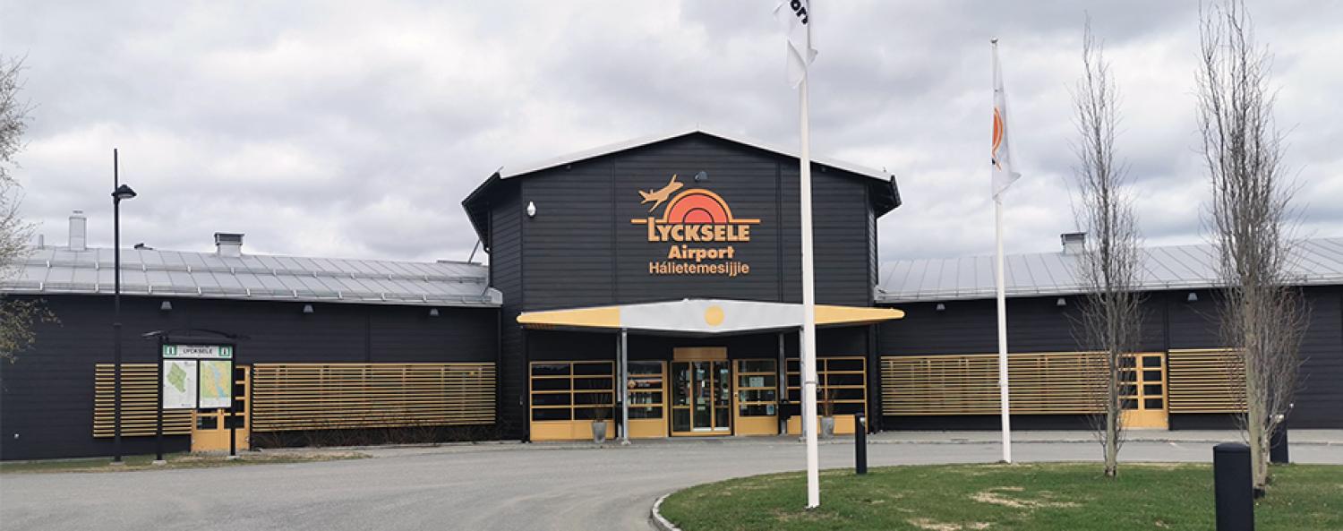 lycksele.jpg Bild på Lycksele flygplats.