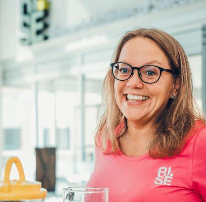 Mona Bergstedt RISE width= Mona Bergstedt, tekniker RISE.