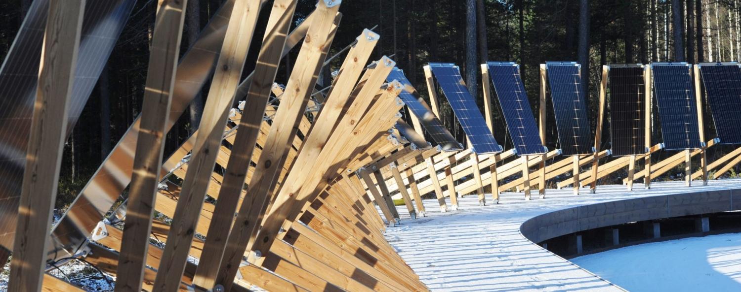 Solpaneler Solpaneler i kallt klimat