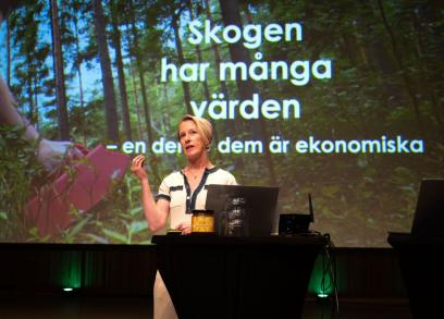 Viveka Beckeman, vd Skogsindustrierna.